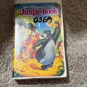 Walt Disney's The Jungle Book VHS